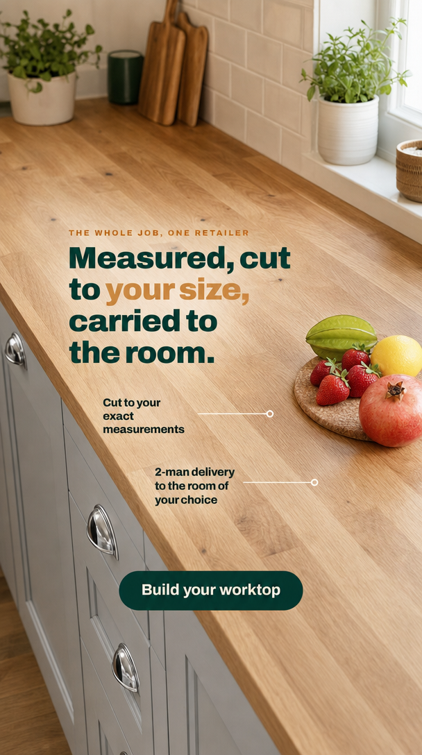 02. Features &middot; Measured, cut, delivered to the room
