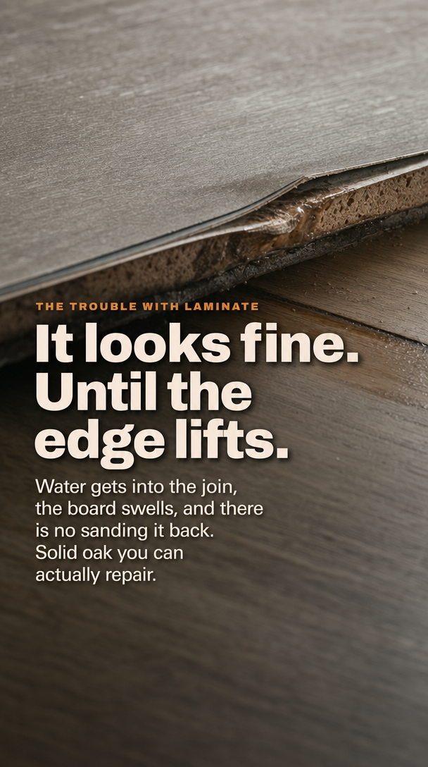 The trouble with laminate